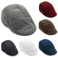 Mens Boys Hat Country Peaky Golf Driving Cabbie Hat Caps