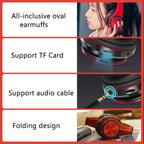 Wireless Bluetooth Headphones Over-Ear Noise Canceling All Devices UK
