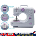 Portable Sewing Machine With 12 Multifunctional For Beginner Kids Family