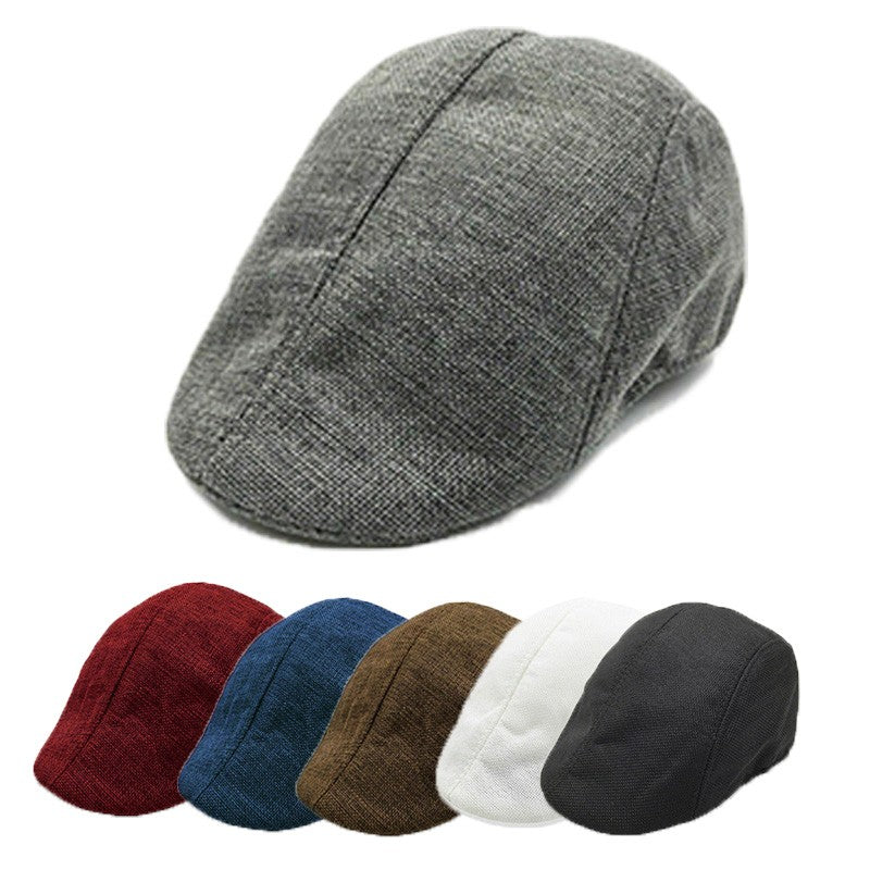 Mens Boys Hat Country Peaky Golf Driving Cabbie Hat Caps