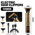 USB Electric Hair Clippers Rechargeable Shaver Beard Trimmer