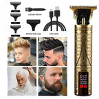 USB Electric Hair Clippers Rechargeable Shaver Beard Trimmer