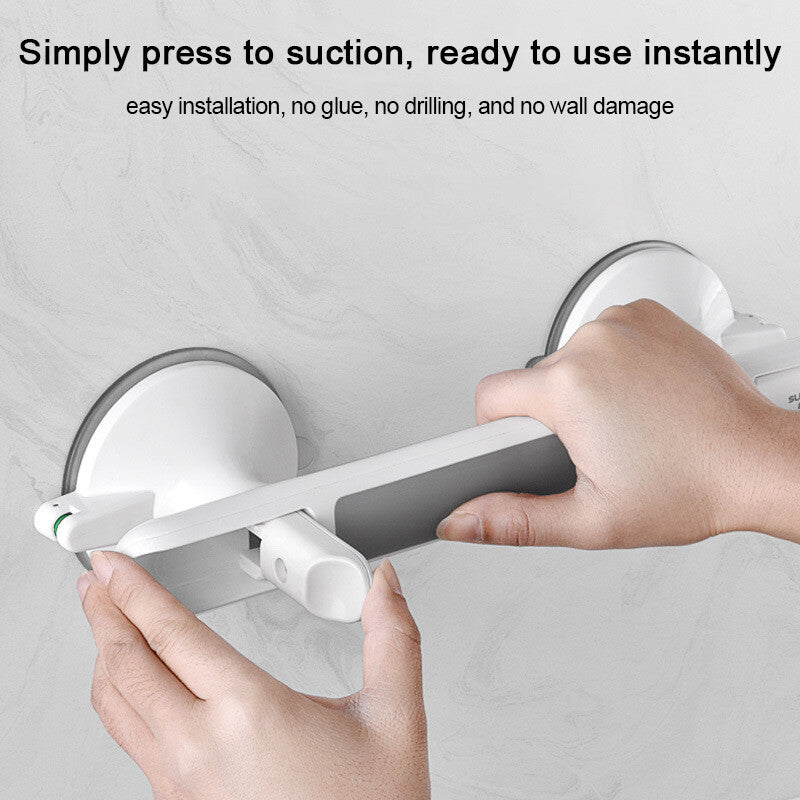 Hand Rail Handle Bar Grip Grab Suction Bath Bathroom Shower