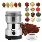Electric Coffee Grinder Grinding Milling Nut Bean Spice Matte Blade Blender UK
