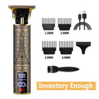 USB Electric Hair Clippers Rechargeable Shaver Beard Trimmer