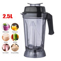 High Speed Universal Blender Container 2.5L, Replacement Blender Jug With Complete Blade Kit For UK