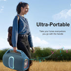 Portable Speakers With Dynamic Colourful LED Lights