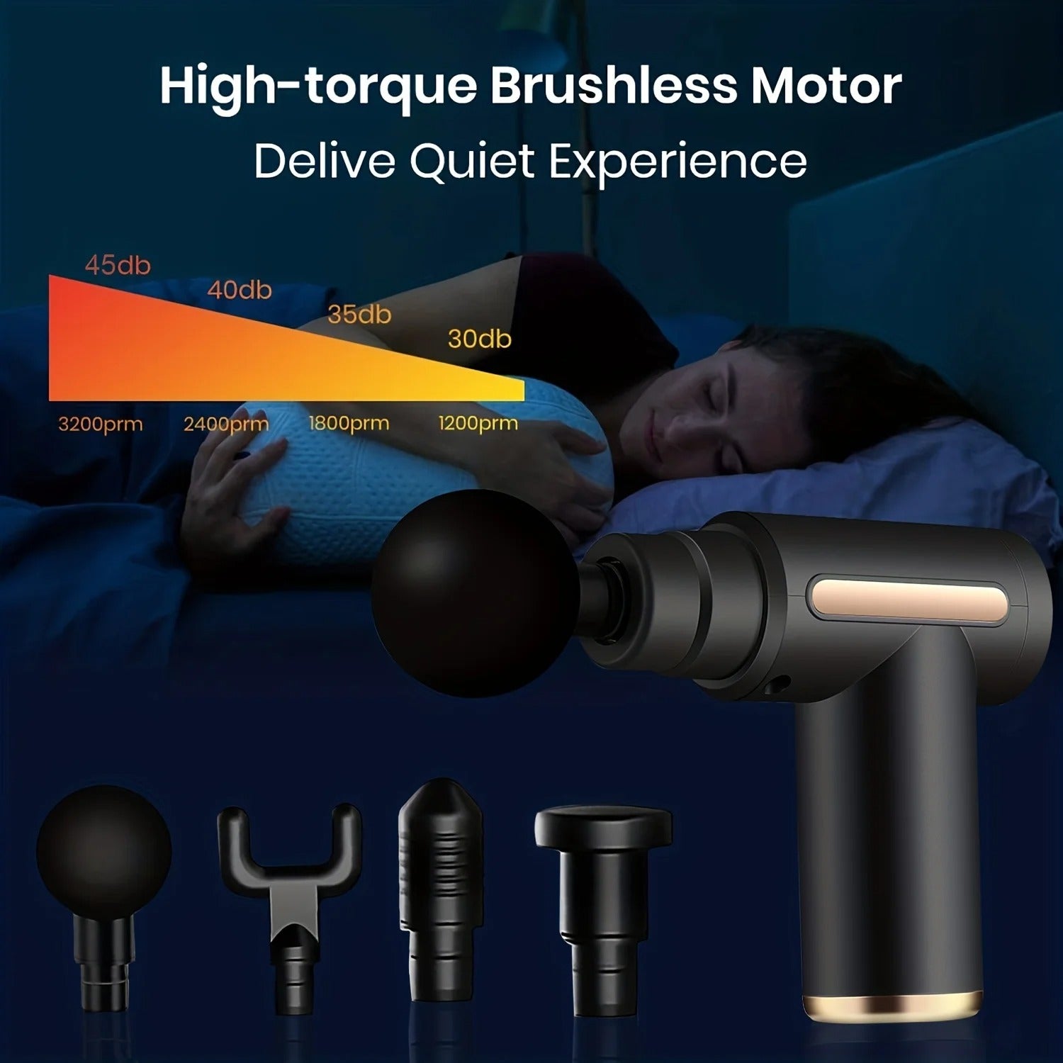 Massage Gun For Deep Muscle Relaxation, Neck Massage, Electric Fitness