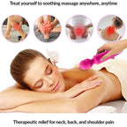 Magic Massage Wand Muscle Relaxation Massager Stick 20 Speed Vibrating Full Body Therapy Motor USB Rechargeable