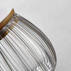 Set Of 3 750ml Airtight Storage Jars With Bamboo Lids