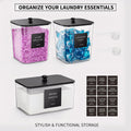 Detergent Powder Storage Box Clear Washing Powder Container