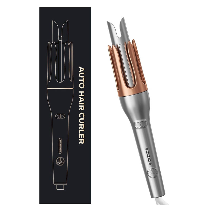 Hair Curler, Portable Automatic Curling Iron With Anti-Scald Design