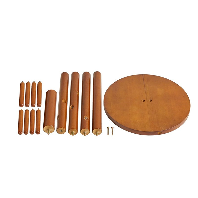 Wooden Coat Stand, Coat Rack Tree 8 Hooks, Hallway Clothes Jacket Hat Hanger