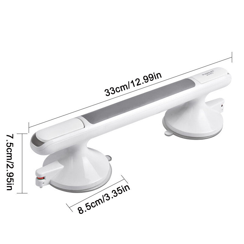 Hand Rail Handle Bar Grip Grab Suction Bath Bathroom Shower