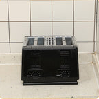 4 Slice Toaster Bread Maker Variable  Defrost Reheat Extra Wide Slot UK