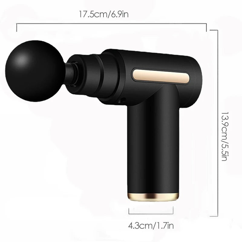 Massage Gun For Deep Muscle Relaxation, Neck Massage, Electric Fitness