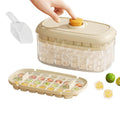 Practical Refrigerator Ice Cubes Tray System Nonslip Base Cocktails Making Tool