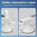 Hand Rail Handle Bar Grip Grab Suction Bath Bathroom Shower