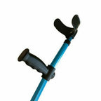 1X Height Adults Foldable Heavy Duty Walking Forearm Crutch Stick Aluminum Alloy