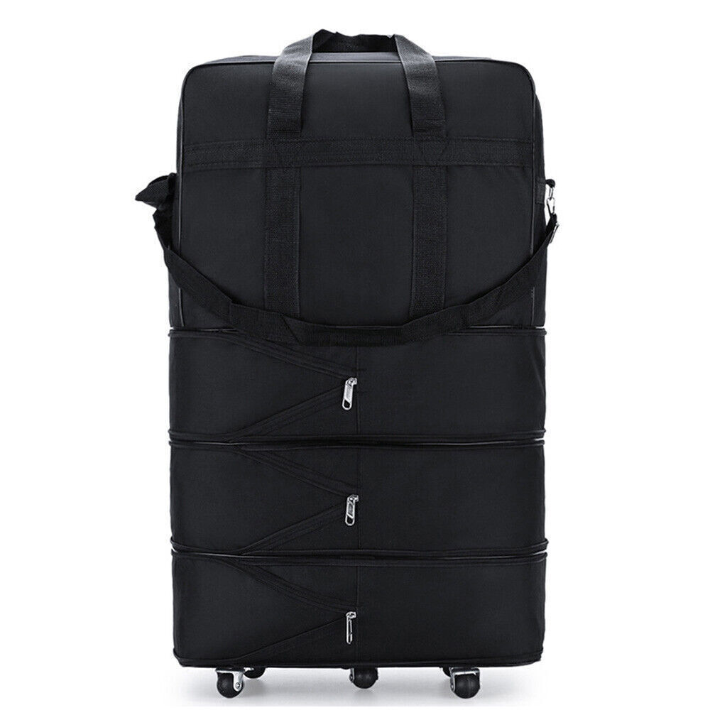 42  Extra Large Lightweight Luggage Trolley Suitcase Travel Bag H V6F9