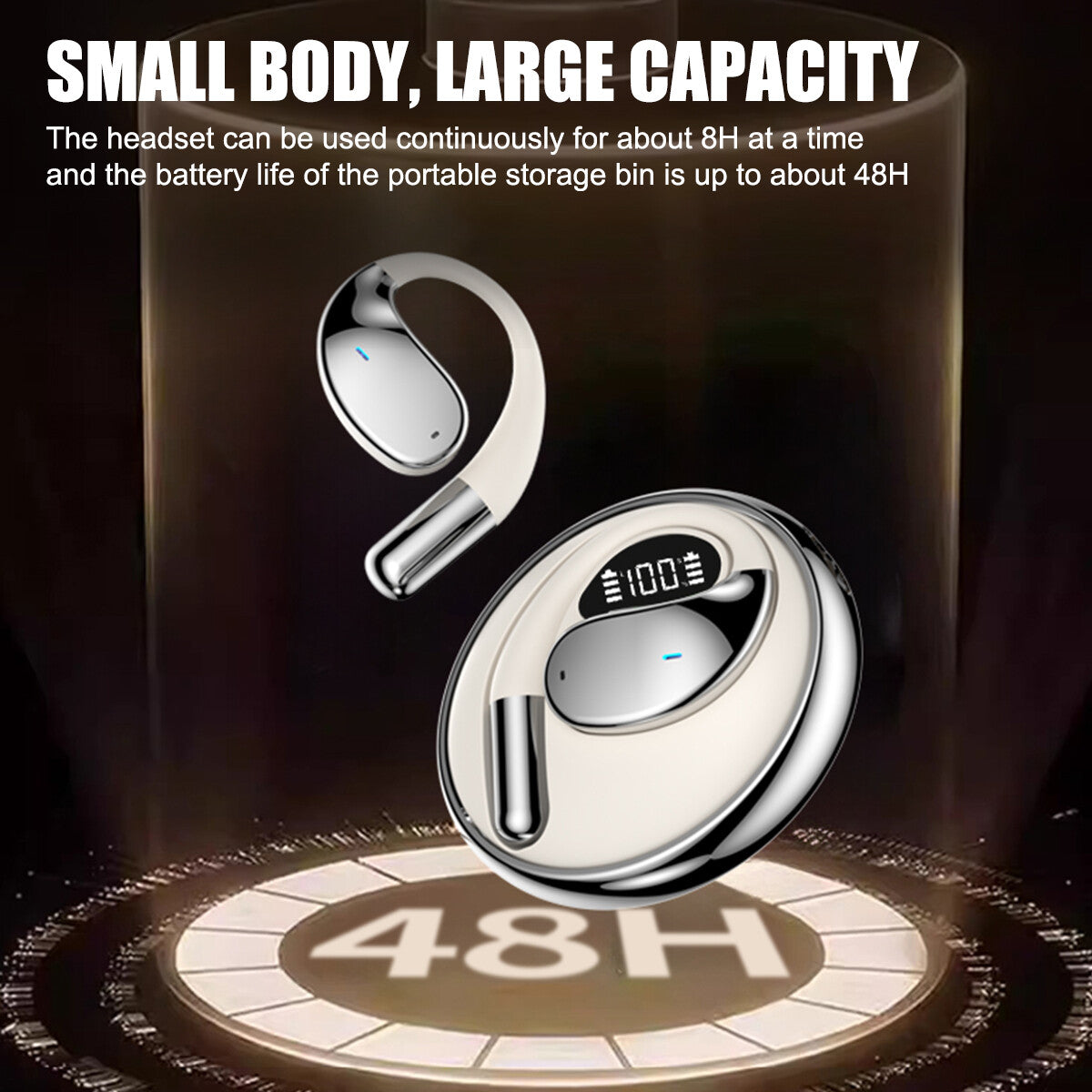 Translator Earbuds 144 Languages Bluetooth Two-Way Real Time Smart Translation