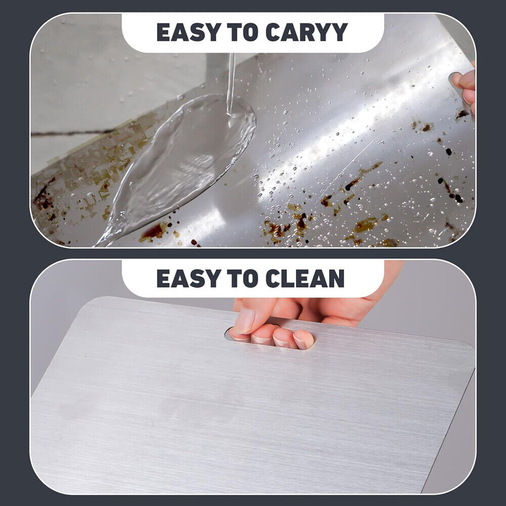 Cutting Board Double-Sided Titanium Cutting Boards For Kitchen Camping