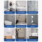 Hand Rail Handle Bar Grip Grab Suction Bath Bathroom Shower