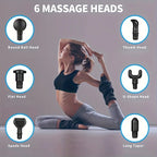 Massage Gun For Deep Muscle Relaxation, Neck Massage, Electric Fitness
