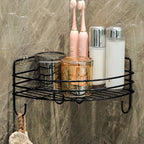 2PCS Corner Shower Rack Shelf Bathroom Storage Organiser Basket Tidy Shelf UK