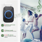 10 0 0ft Wireless Door Bells Waterproof Long Range Battery Home Cordless Doorbell