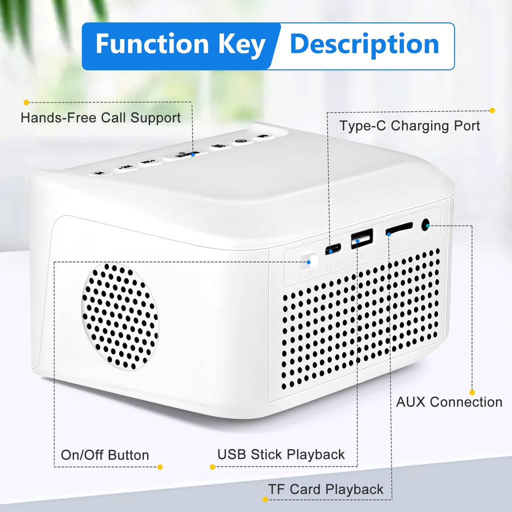 Alarm Clocks Bedside, Digital Alarm Clock Radio With Bluetooth Speaker,