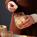 Set Of 3 750ml Airtight Storage Jars With Bamboo Lids
