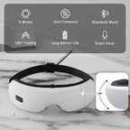 Electric Smart Eye Massager Vibration Heat Airbag Compression & Bluetooth Music